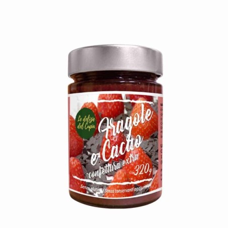Confettura Extra di Fragole e Cacao