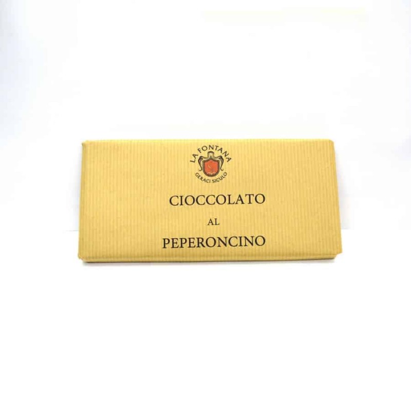 Cioccolato Extra fondente al Peperoncino da 100 gr