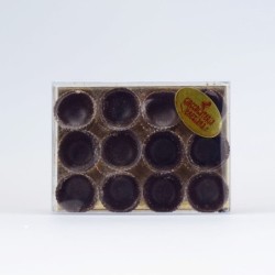 bicchierini di cioccolato fondente