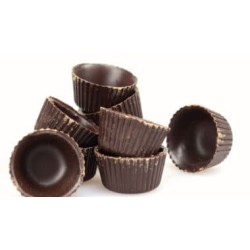 bicchierini di cioccolato fondente