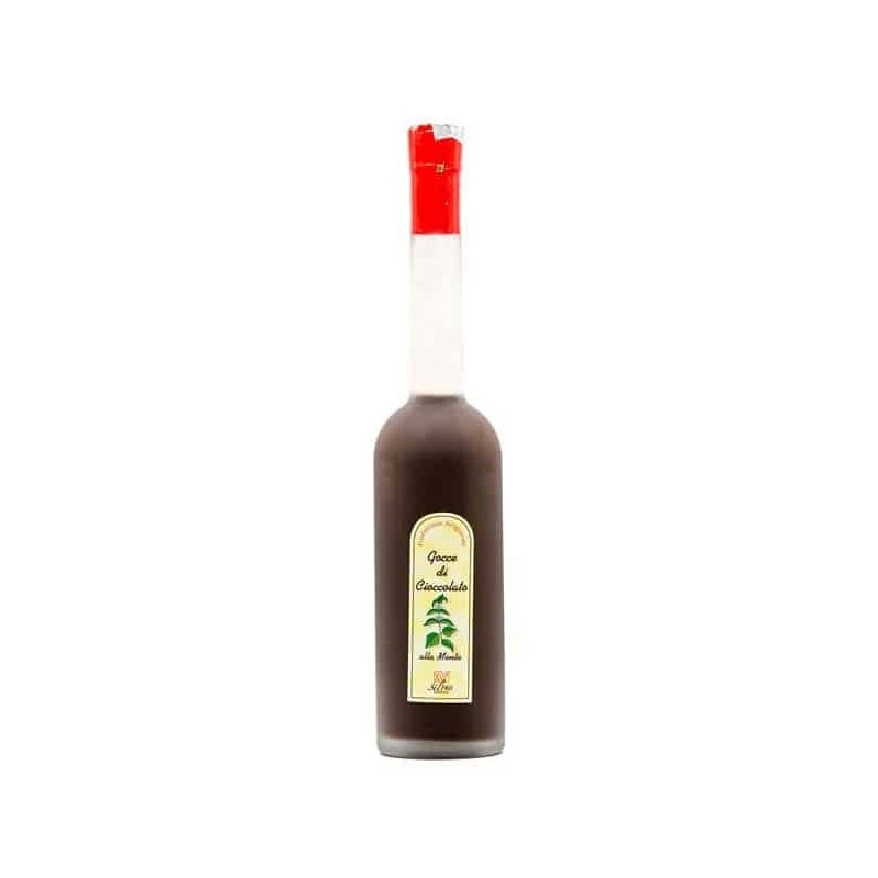 Liquore Gocce di Cioccolato alla Menta