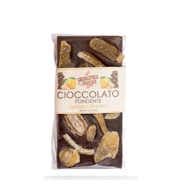 cioccolato fondente zenzero e limone