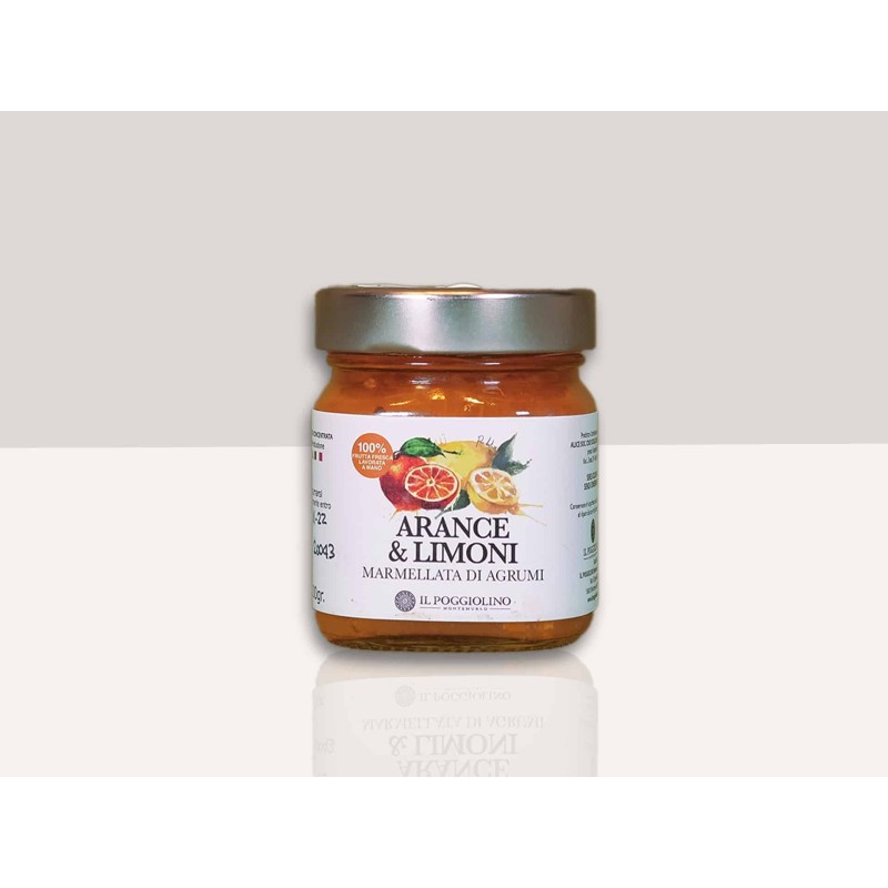 Marmellata di Arance e Limoni g 200