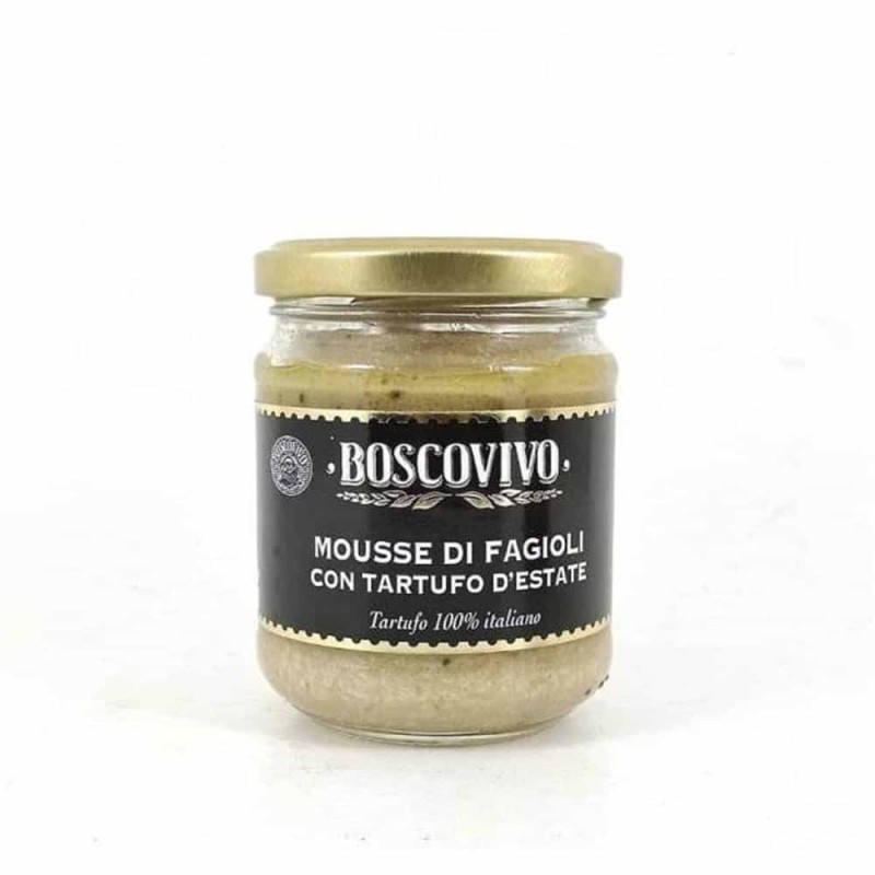 Mousse di fagioli con tartufo d'estate