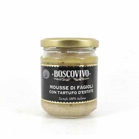 Mousse di fagioli con tartufo d'estate