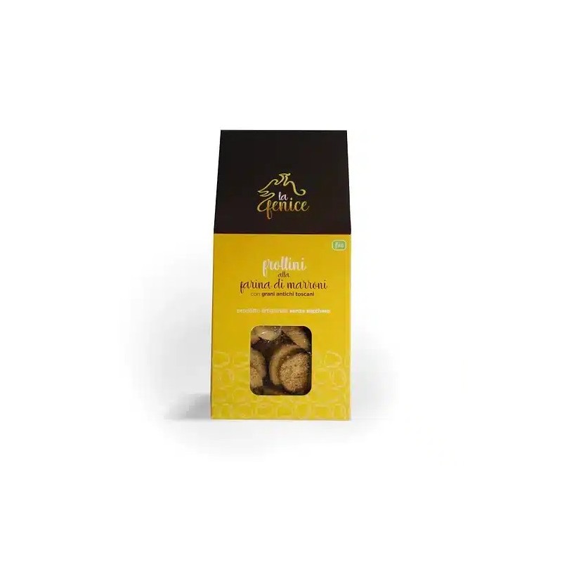 Frollini alla farina di marroni e grani antichi toscani