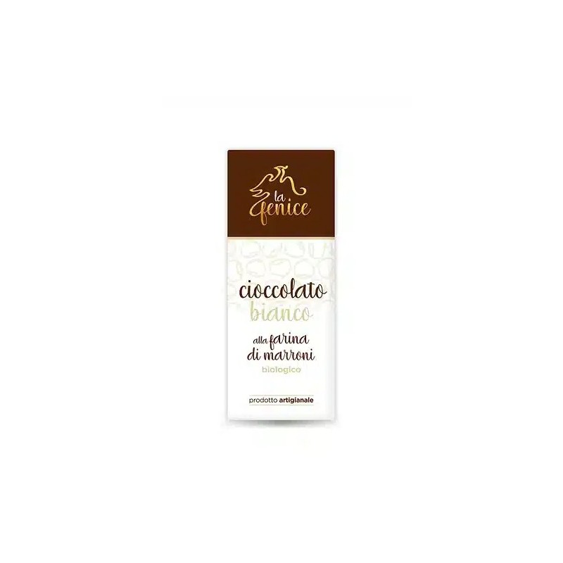 Cioccolato bianco alla farina di marroni BIO