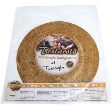 Testarolo Artigianale Lunigianese al Tartufo