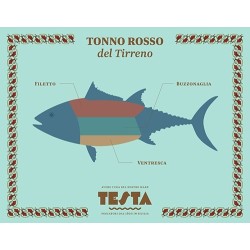 Filetti Tonno Rosso in olio girasole bio