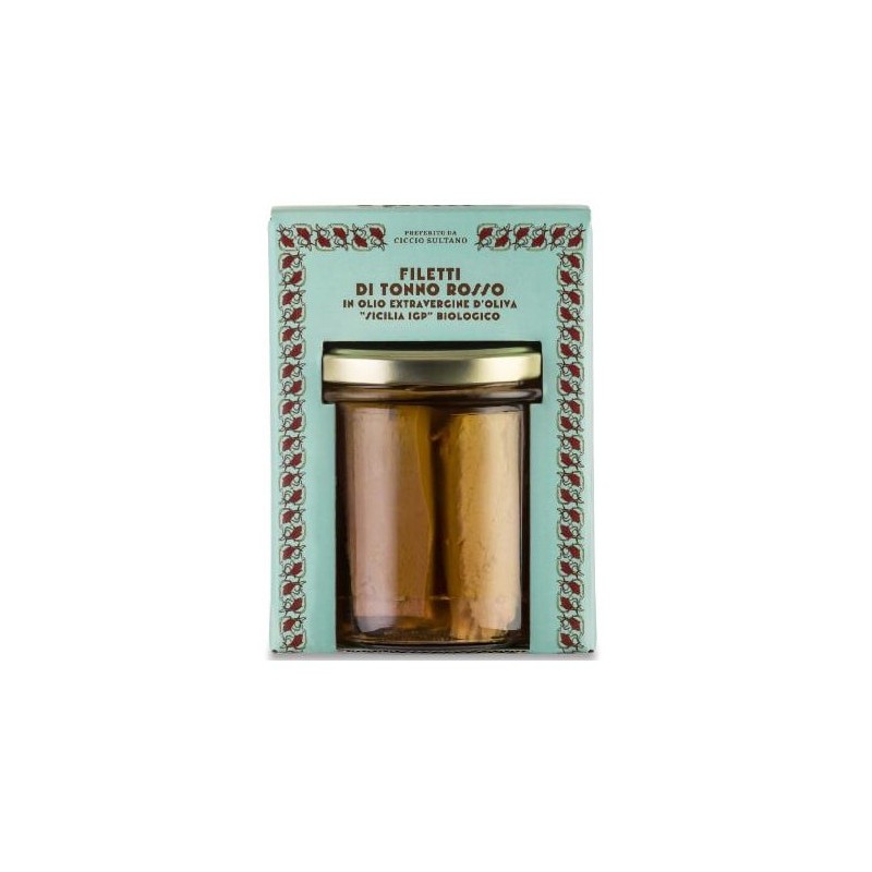 Filetti Tonno Rosso in olio extra vergine oliva