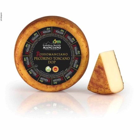 Pecorino Toscano DOP Rosso Manciano Mezza Forma