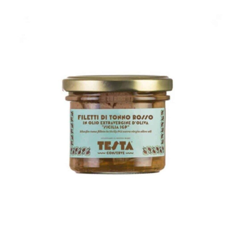 Filetti Tonno Rosso in olio extravergine oliva