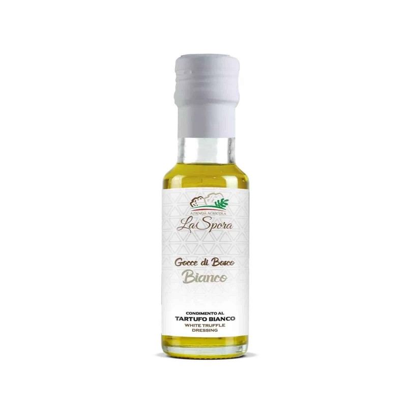 Condimento a base di olio extravergine di oliva al tartufo bianco