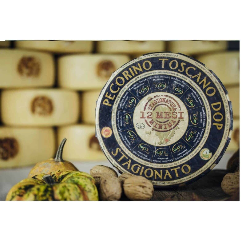 Pecorino Toscano D.O.P. Stagionato 12 mesi