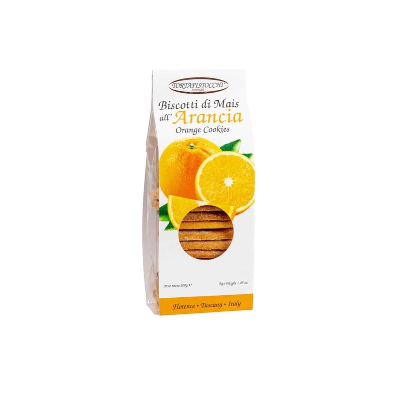 Biscotti di Frolla Mais e Riso all'Arancia senza glutine