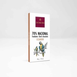 Tavoletta Cioccolato Fondente Ecuador 70% - 50g