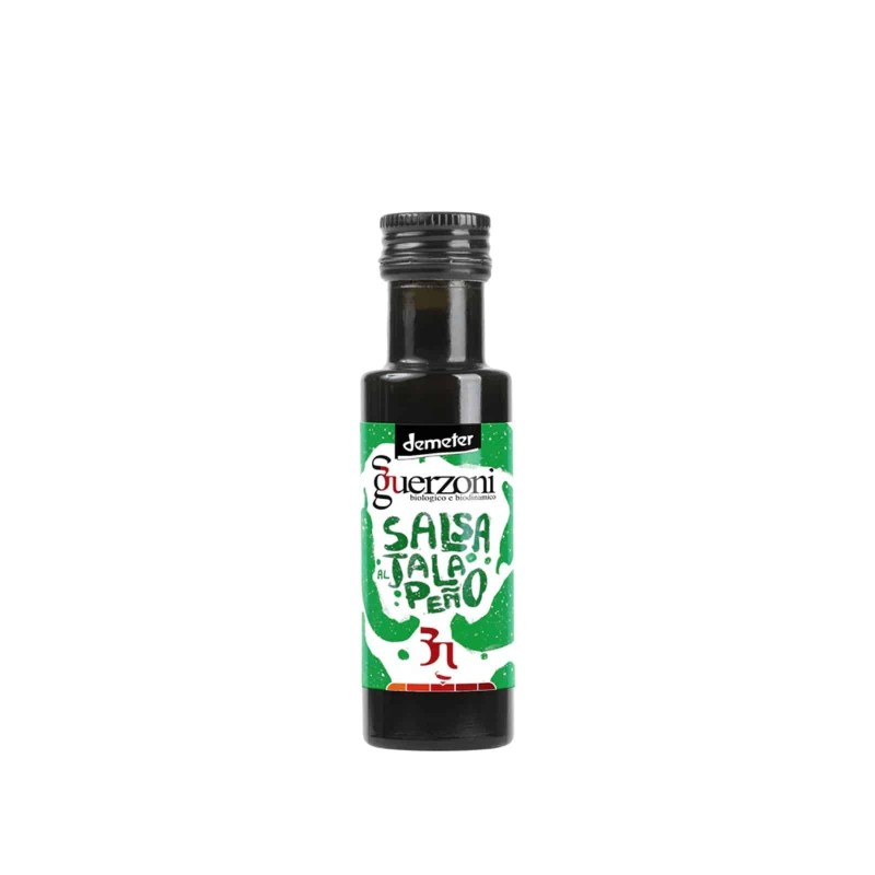 Salsa Jalapeño Verde Biologico e Biodinamico