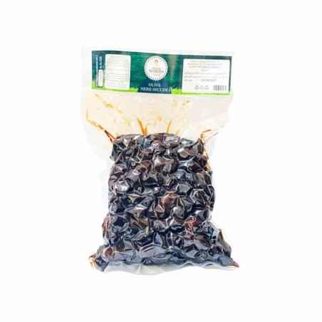 Olive nere secche busta da 3 kg