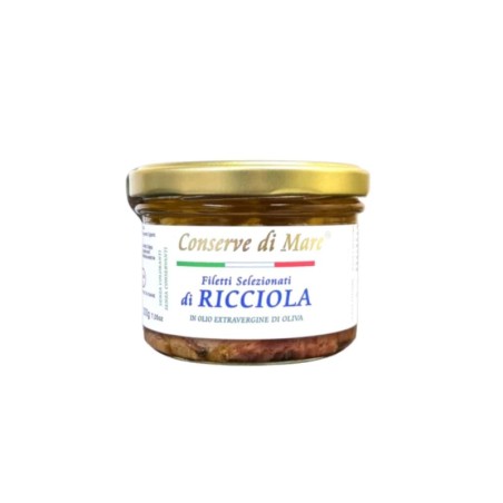 Filetti di Ricciola in Olio Extra Vergine di Oliva