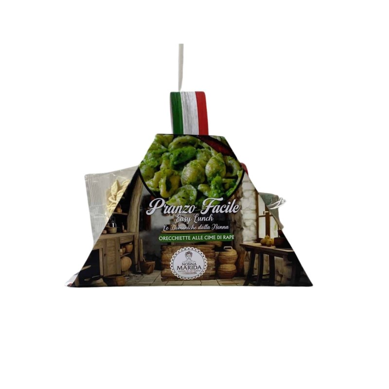 Orecchiette con Cime di Rapa alla Boscaiola