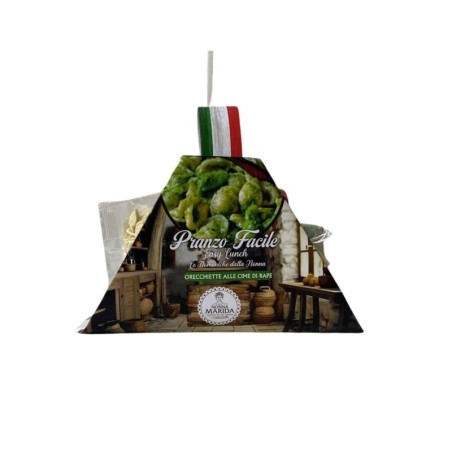 Orecchiette con Cime di Rapa alla Boscaiola