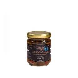 Filetti di acciughe arrotolati con Pomodori Secchi