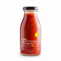 Sugo alla PUTTANESCA con pomodoro toscano