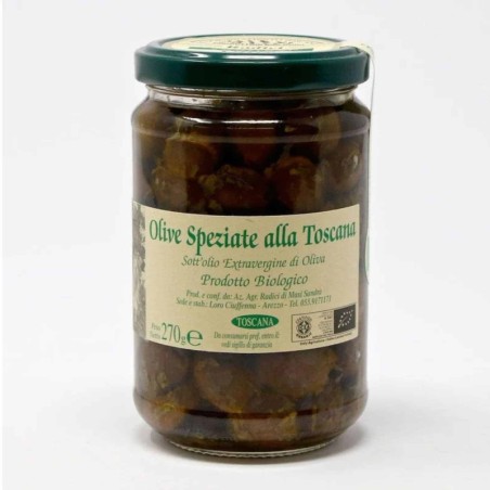 Olive Speziate alla toscana BIO