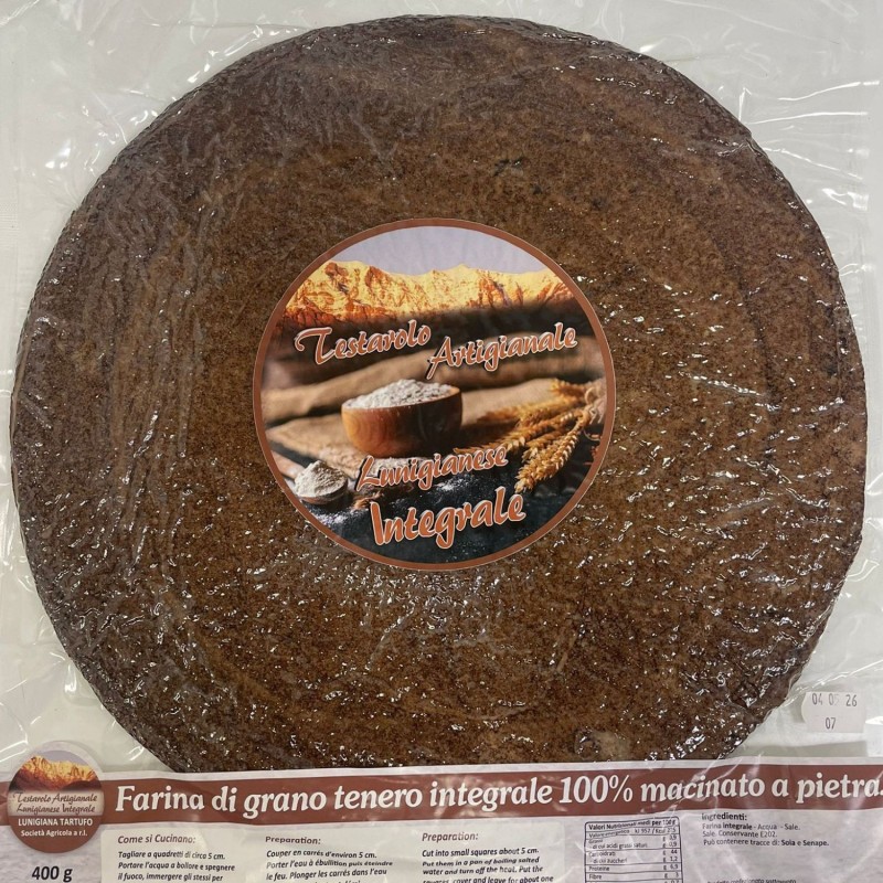 Testarolo Artigianale Lunigianese Integrale
