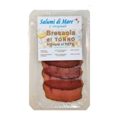 Bresaola di Tonno Affinata al Pepe Affettata 6 x 50gr