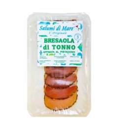 Bresaola di Tonno Affinata al Pistacchio di Bronte Affettata 6 x 50gr
