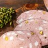 Mortadella con pepe e pistacchio Bronte di Suino Nero dei Nebrodi