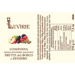 Composta Frutti del Bosco e Zenzero