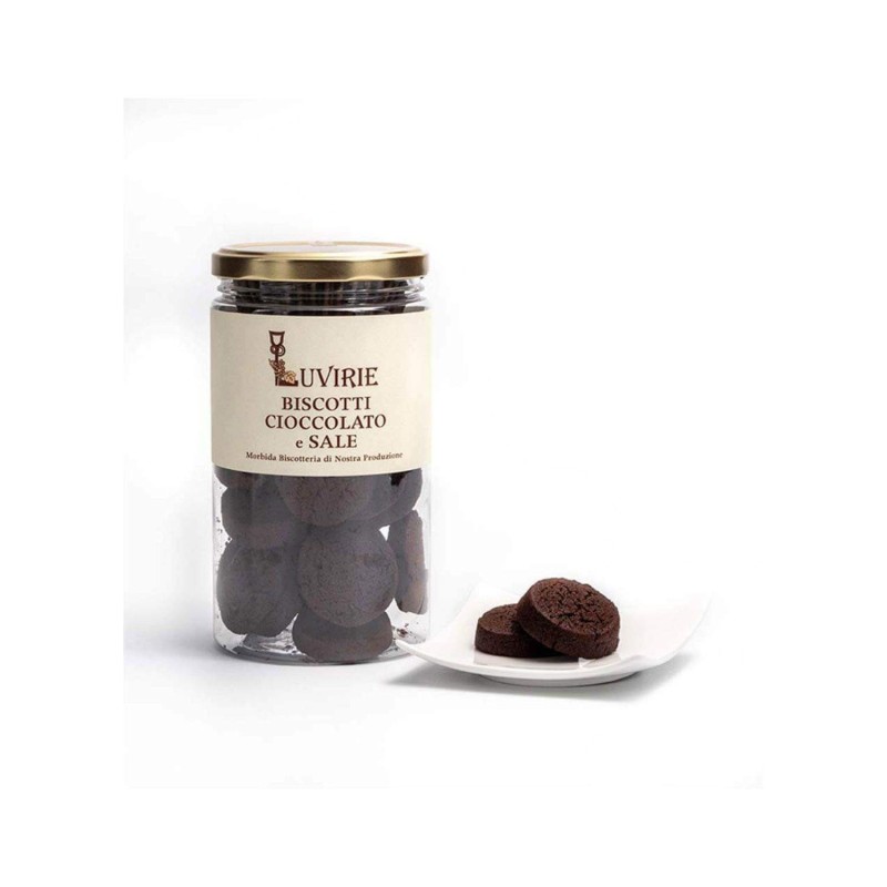 Chocolate and Salt Cookies | Soft Artisan Biscuits