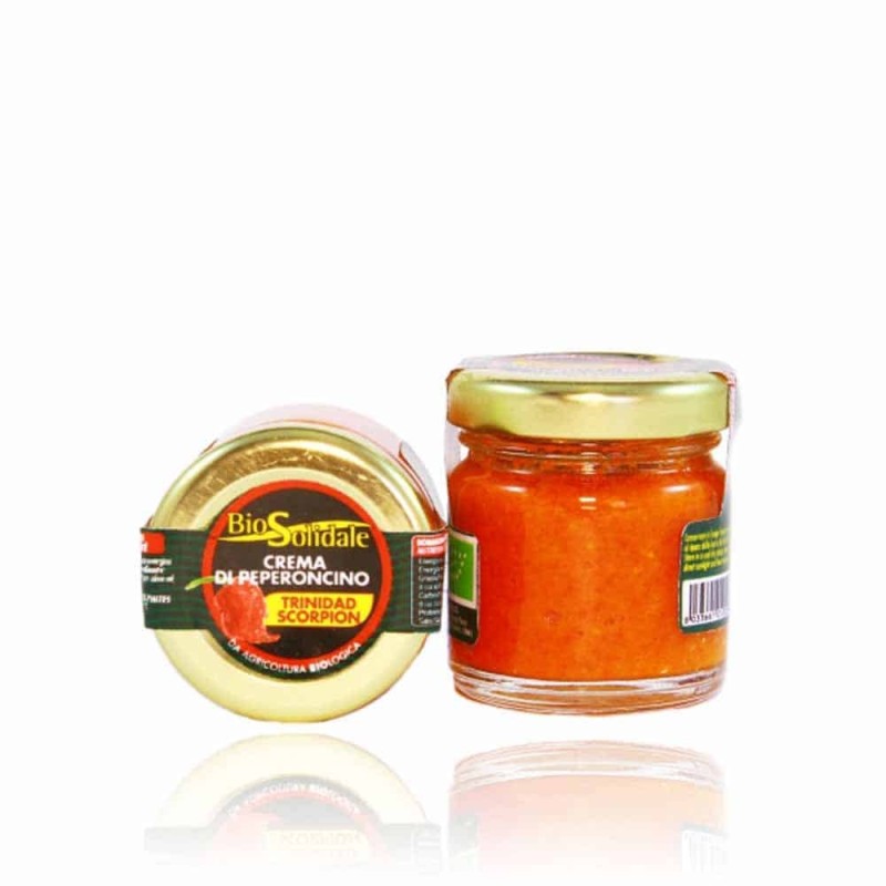 Crema di peperoncino Trinidad Scorpion BIO