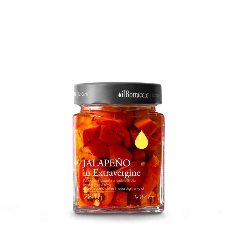 Peperoncini Jalapeño in olio extravergine di oliva